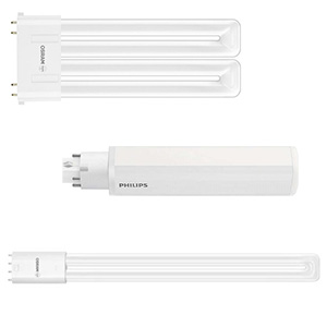 Lampes LED PL et Dulux